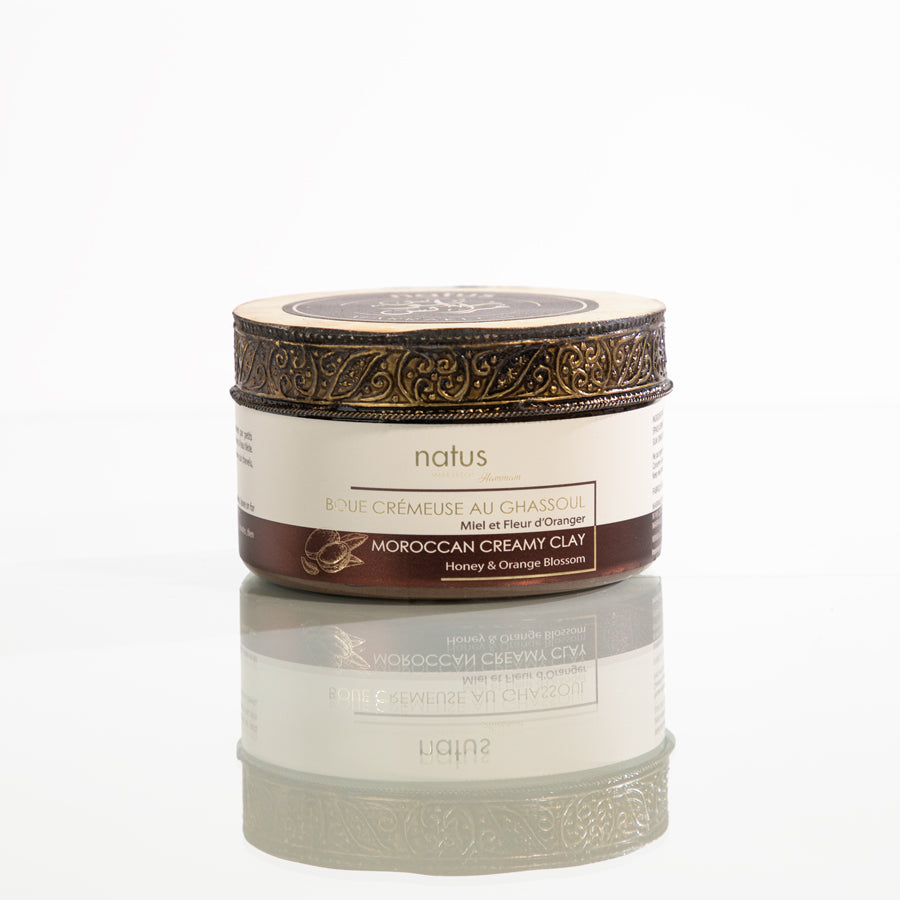 BOUE CREMEUSE au Rhassoul Miel - Fleur d&