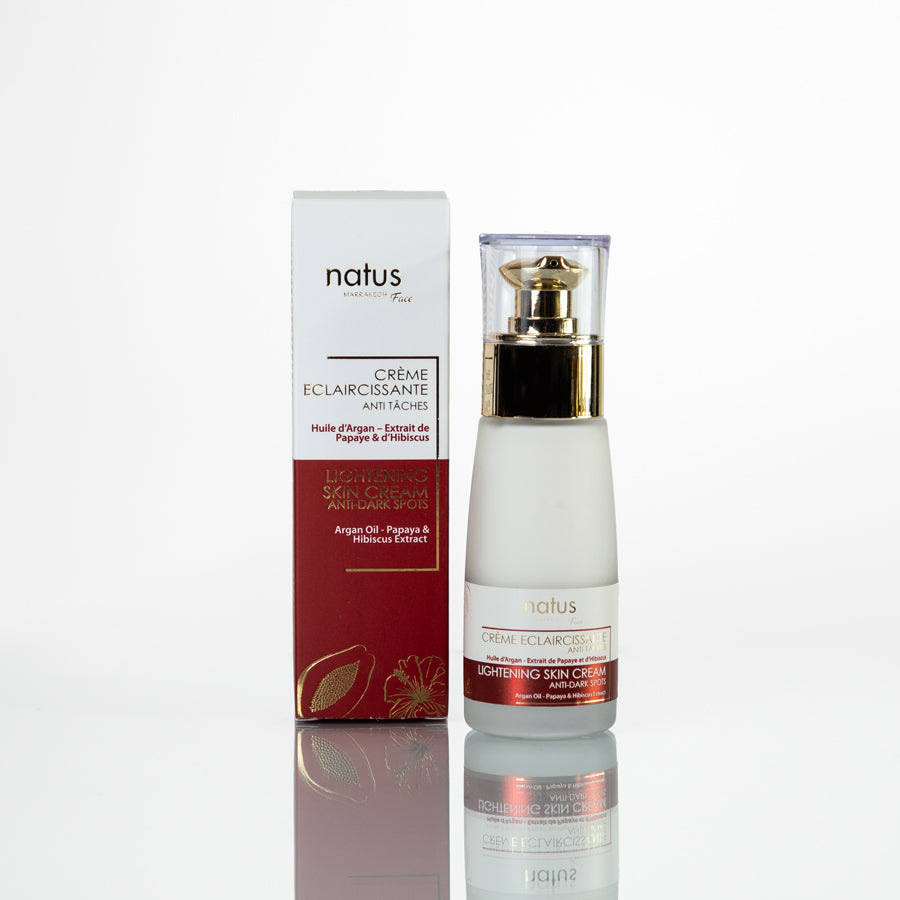50ml Lightening Cream - Anti-Dark Spots with Argan Oil &amp;amp; Hibiscus Extract